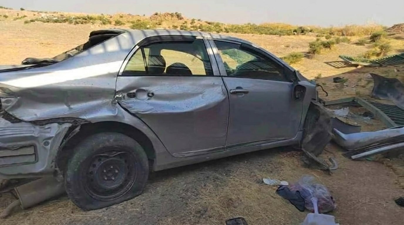 حادث سير بتزنيت يكشف معدات للهجرة غير النظامية